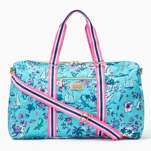 Lilly Pulitzer weekend overnight bag